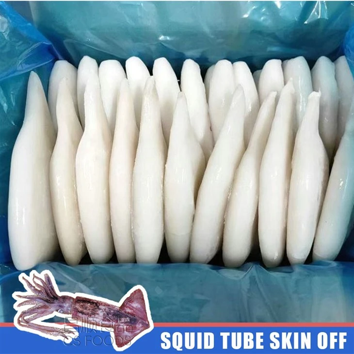 A Frozen Squid Tube Skin Off suppliers